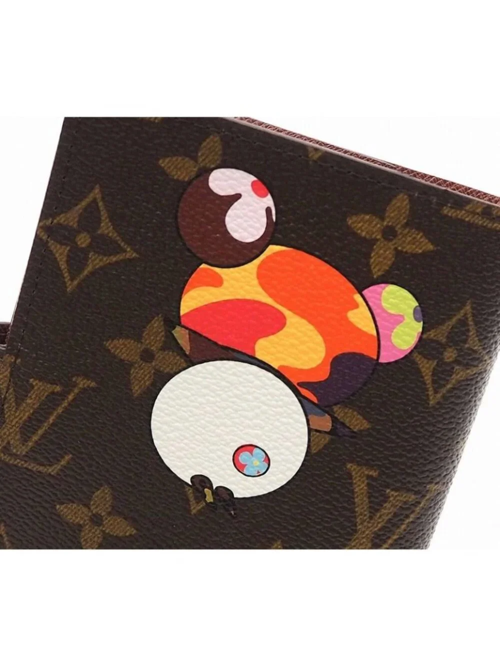 Louis Vuitton Agenda PM Monogram Canvas Panda Takashi Murakami